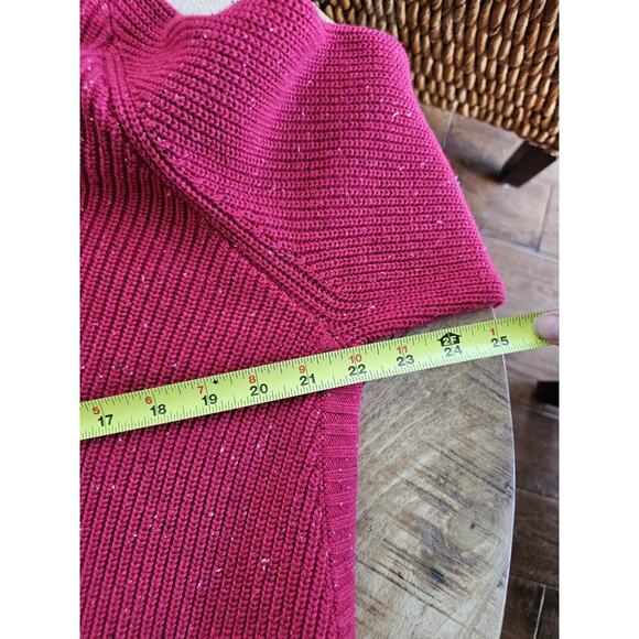 Talbots Cowl Neck Ribbed Knit Sweater Women's Size XL NWT - Picture 8 of 10